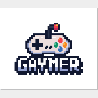 Gaymer gamer’s fun gay design Posters and Art